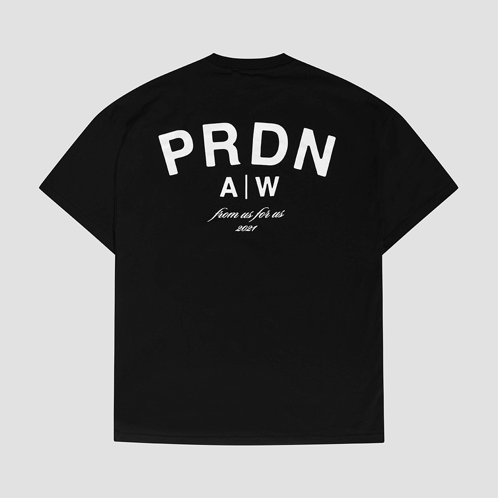FROM US FOR US T-SHIRT IN BLACK