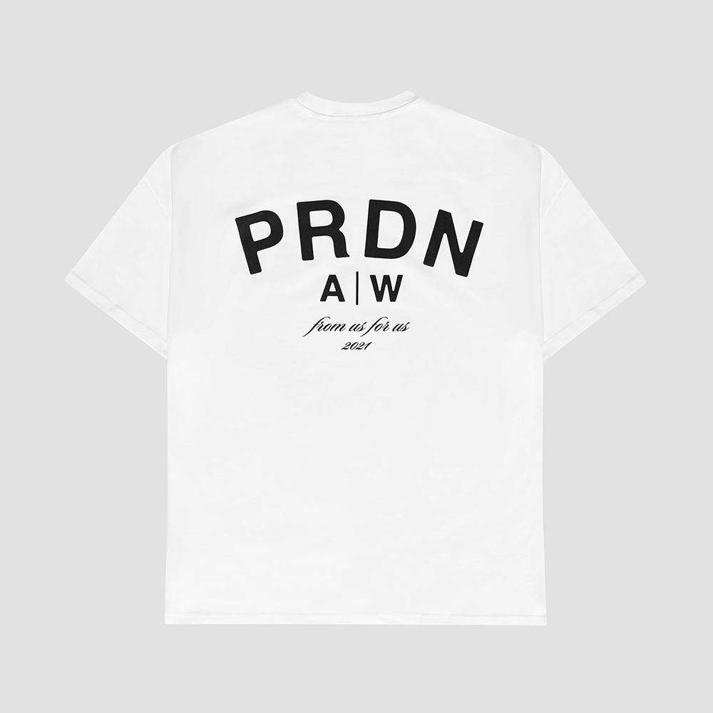 FROM US FOR US T-SHIRT IN WHITE