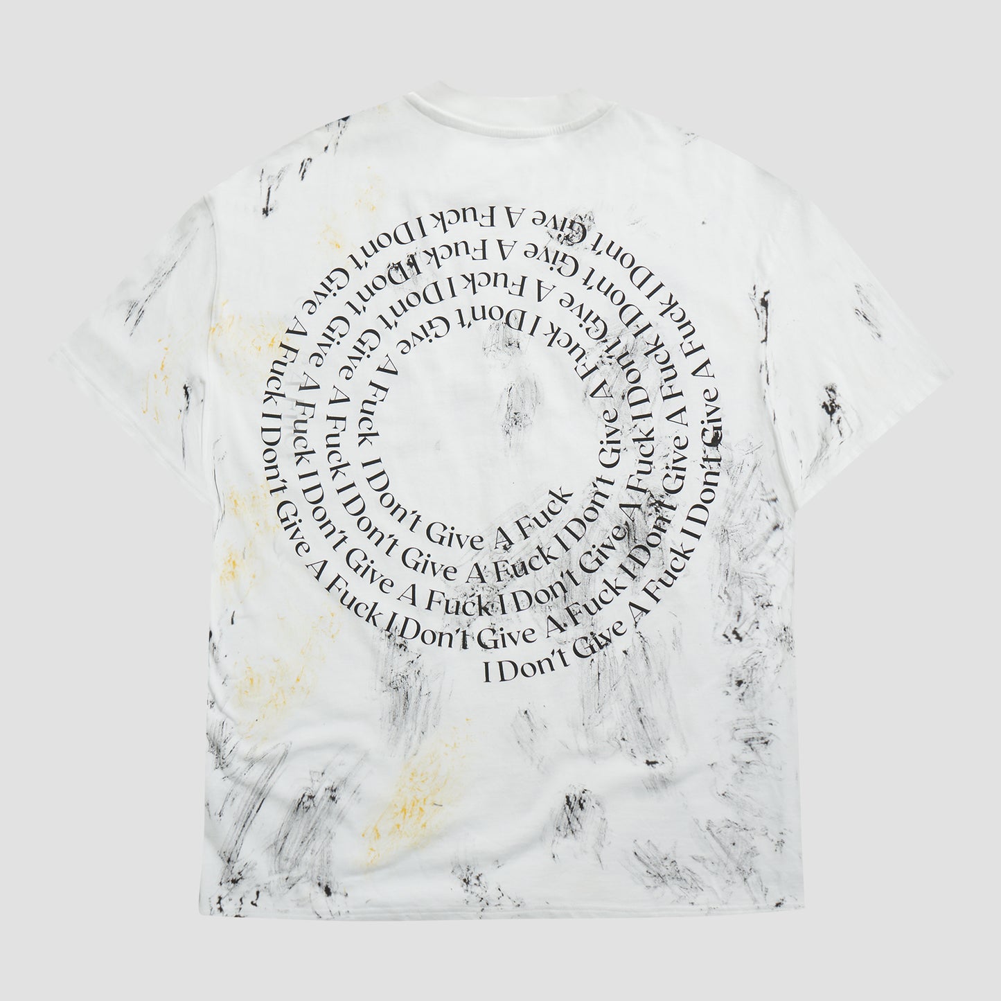 IDGAF T-SHIRT IN WHITE