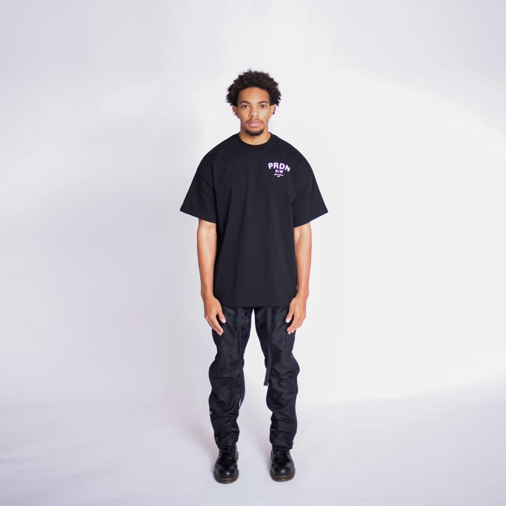 FROM US FOR US T-SHIRT IN BLACK