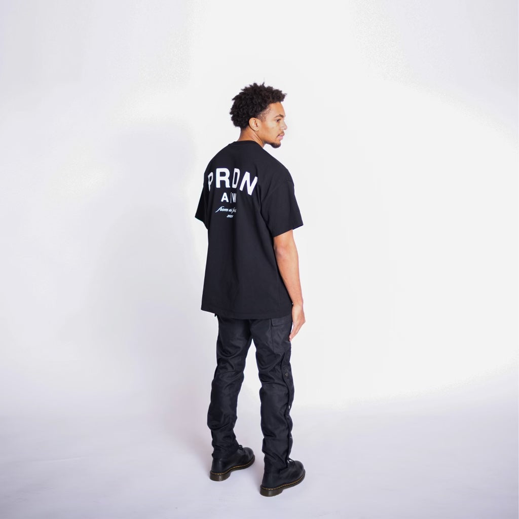 FROM US FOR US T-SHIRT IN BLACK