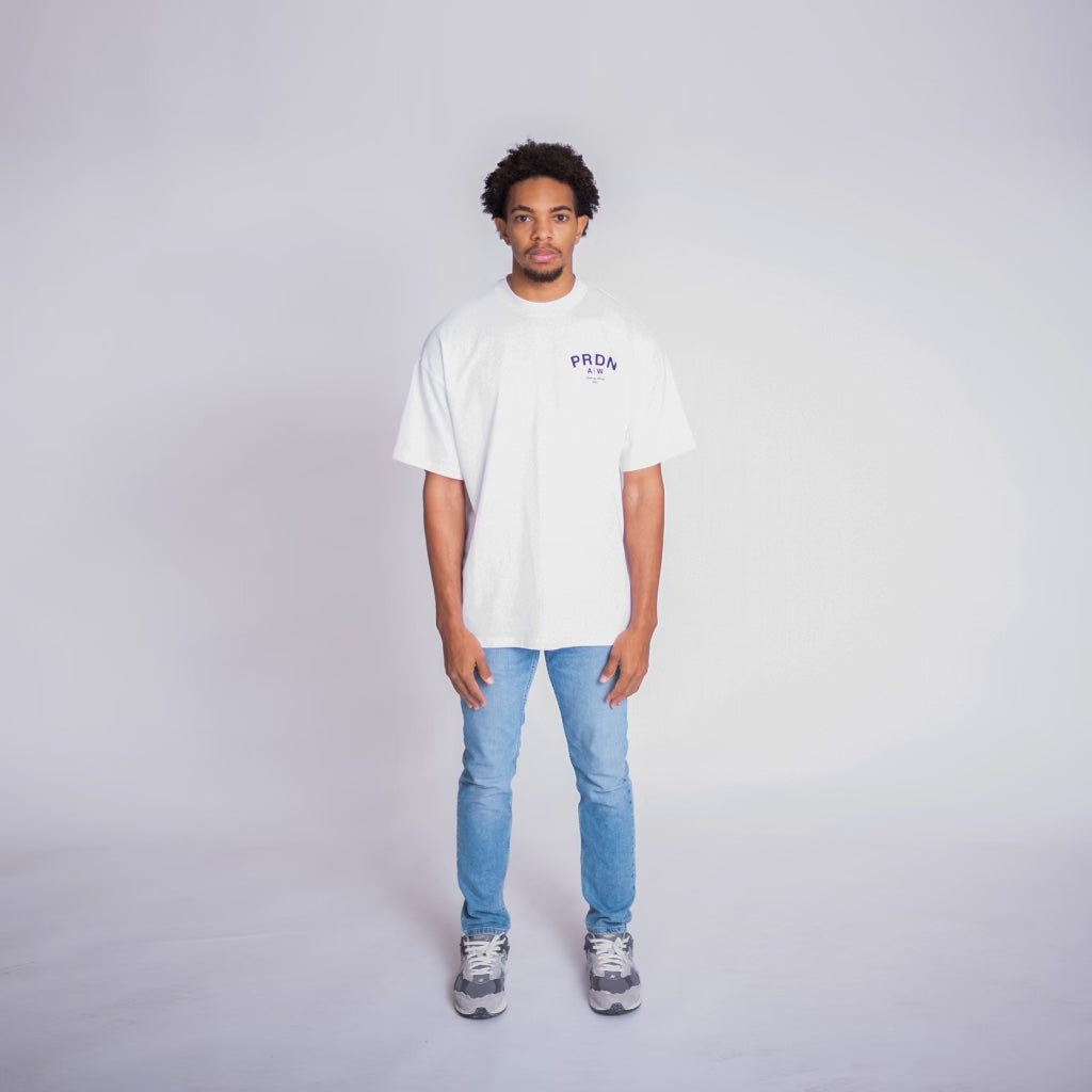 FROM US FOR US T-SHIRT IN WHITE